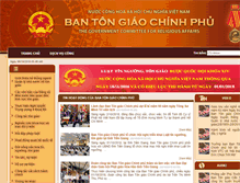 Tablet Screenshot of btgcp.gov.vn
